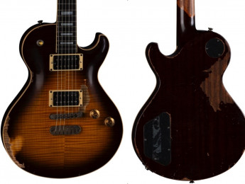 Ya disponible la Dean Leslie West Tattered n Torn con acabado relic del luthier John Cruz