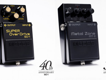 Boss anuncia ediciones conmemorativas 40 y 30 aniversario de los pedales SD-1 y Metal Zone