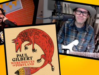 Charlando con Paul Gilbert por Zoom: "tocar rápido es como volar, pero hay que saber aterrizar"