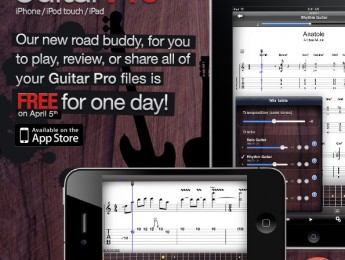 Arobas Music Guitar Pro App para iOS - Gratis solo por un dia: 5 de abril