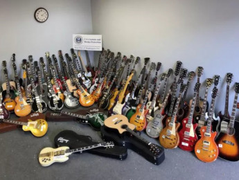 Intervenidas 85 guitarras falsas por las que habrían pedido hasta 260.000 dólares