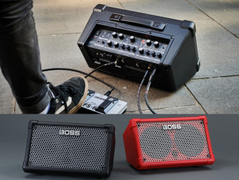 Boss Cube Street II, amplificador estéreo portátil con efectos, Looper, y Bluetooth opcional