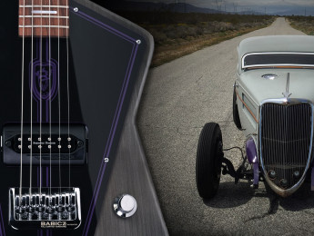 Wild Custom Guitars Billy F. Gibbons Special con sistema Gyrock de pastilla intercambiable