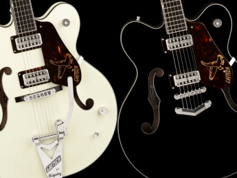 Dos Gretsch Falcon Center Block signature para el guitarrista de Guns N’ Roses, Richard Fortus