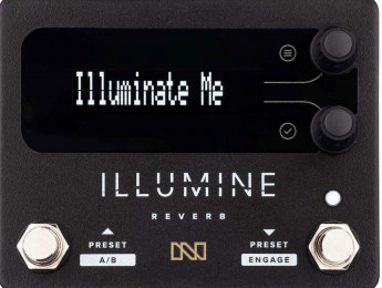 Neunaber Illumine, pedal con 17 tipos de reverb, memorias y control MIDI