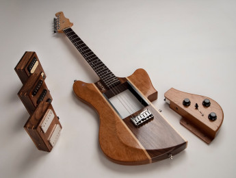 La Voyager Modular Guitar te permite intercambiar rápidamente las pastillas y los controles