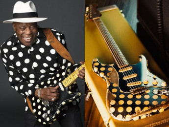 Fender Custom Shop construye una réplica de la strat de Buddy Guy para el actor Jason Momoa