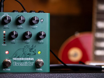 Eventide Tricerachorus, un pedal inspirado en un chorus clásico de los 80
