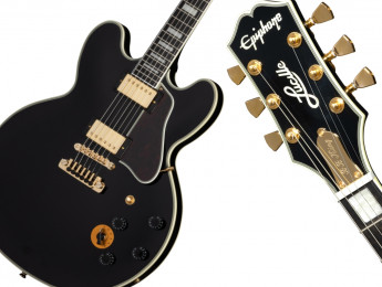 Epiphone B.B. King Lucille Ebony, la nueva versión asequible de su Gibson signature