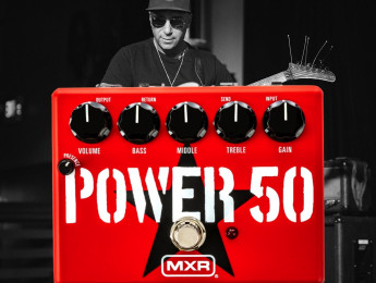 MXR Power 50 Overdrive, el sonido del amplificador y pantalla de Tom Morello en un pedal
