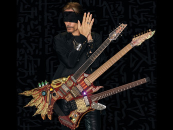 Steve Vai estrena el tercer single de su álbum "Inviolate" y una guitarra/bajo de 3 mástiles
