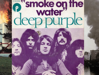 50 años del incendio que inspiró el tema "Smoke On The Water" de Deep Purple