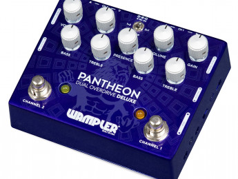 Wampler Pantheon Deluxe Dual Overdrive, su pedal estilo Blues Breaker ahora es doble y con MIDI