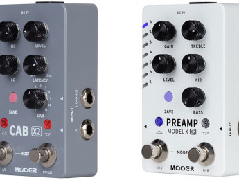 Los nuevos Mooer Cab X2 y Preamp Model X2 son un cargador de IRs estéreo y un simulador de amplis