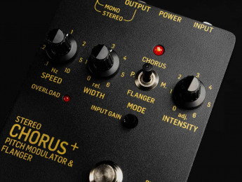 45 años después de su debut, TC Electronic reedita el pedal SCF Stereo Chorus Flanger