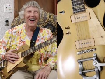 Una veterana guitarrista vende por más de 32.000 € su modificada Gibson Les Paul Goldtop de 1953