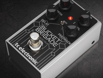 El nuevo TC Electronic Bucket Brigade es un pedal de delay analógico con modulación opcional