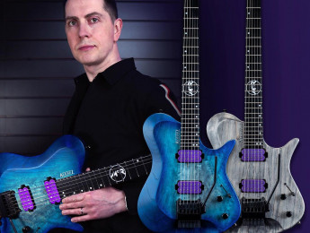 Kiesel Guitars MCR6X, el nuevo modelo headless signature de Thomas McRocklin