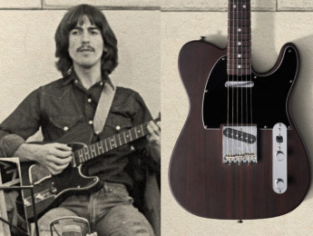 Fender crea una versión más ligera de la George Harrison Rosewood Telecaster que usó con Beatles