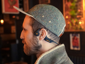 Los huesos de tu cara son los altavoces de estos auriculares de Orange Amps, los O Bones
