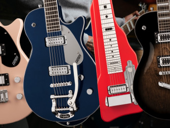 Gretsch renueva las Electromatic con nuevos colores, opciones para zurdos, un bajo, y un Lap Steel
