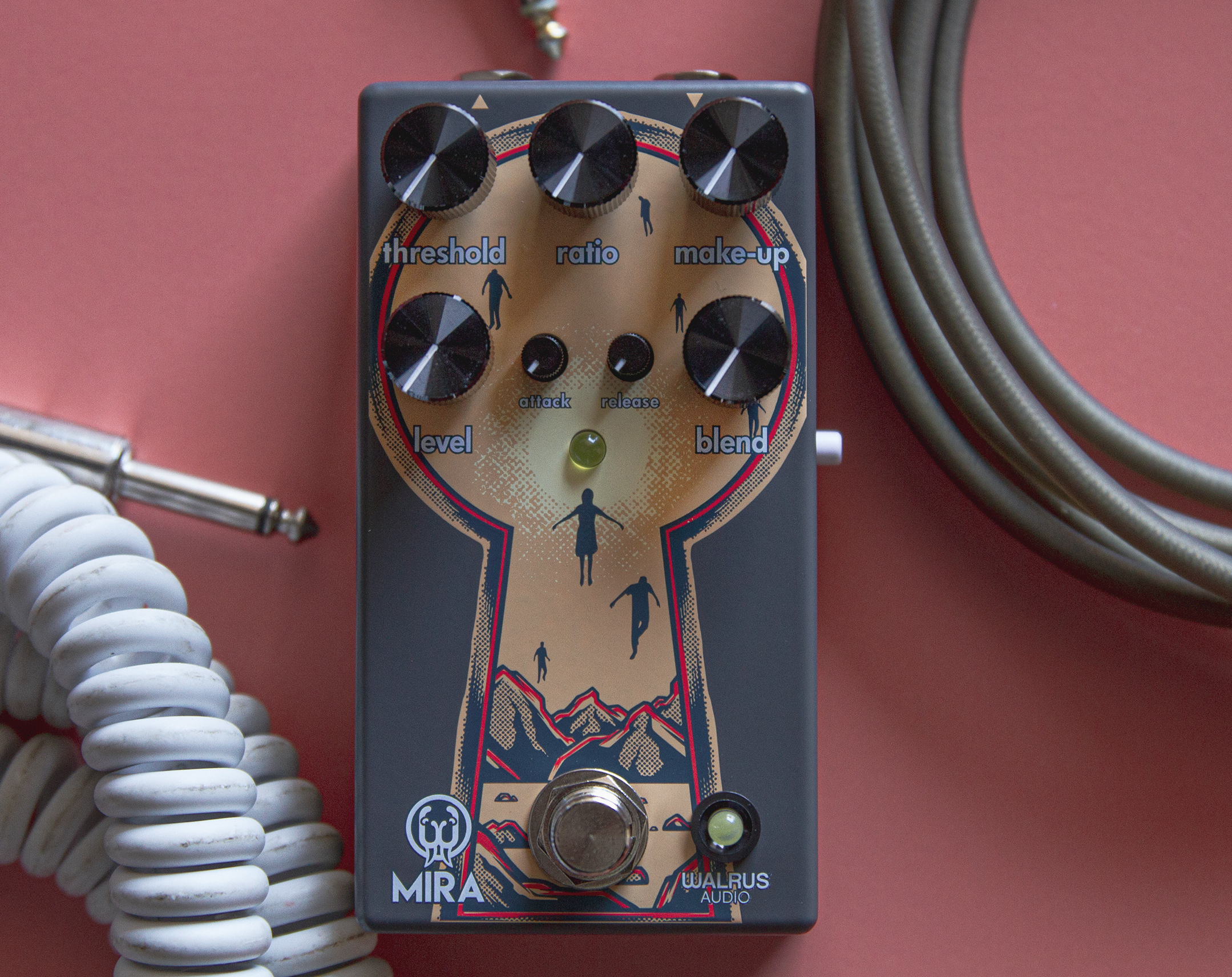 Pedal Walrus Audio Mira: Versátil compresor óptico con calidad de ...