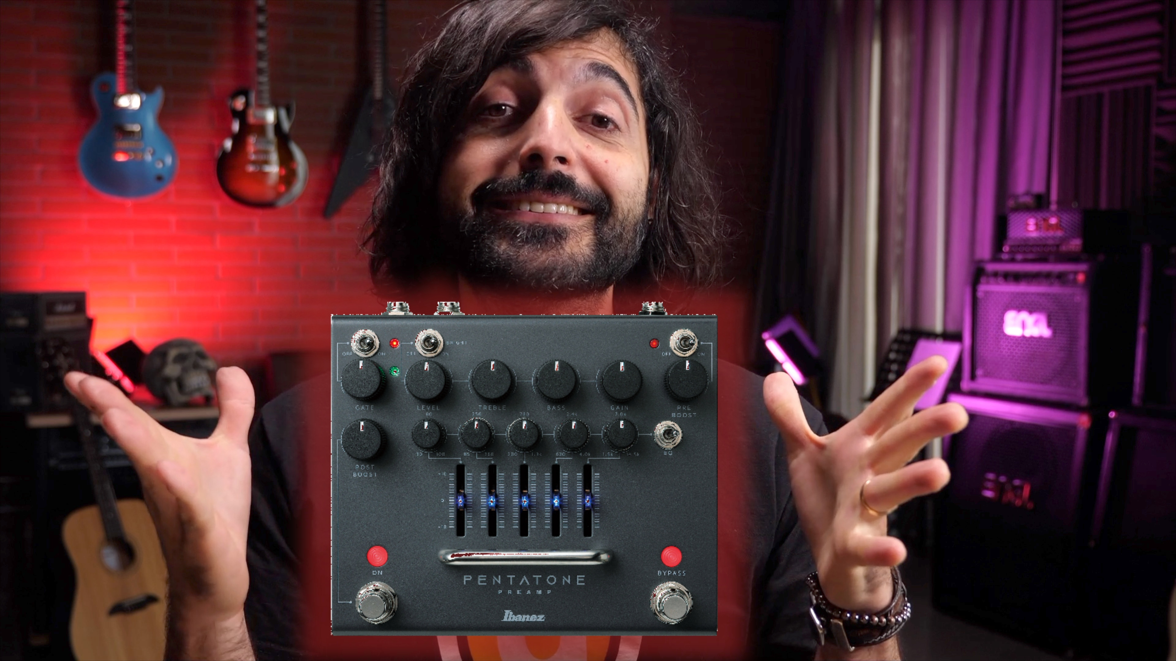 Review de Ibanez Pentatone, previo analógico con EQ gráfica