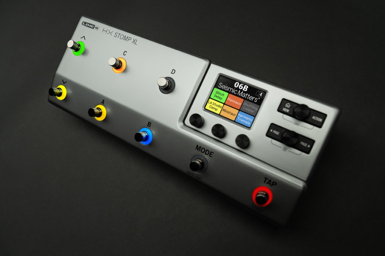 ギター line6 hx stomp(limited edition silver) Line 6 HX Stomp XL Silver - Limited Edition | Reverb