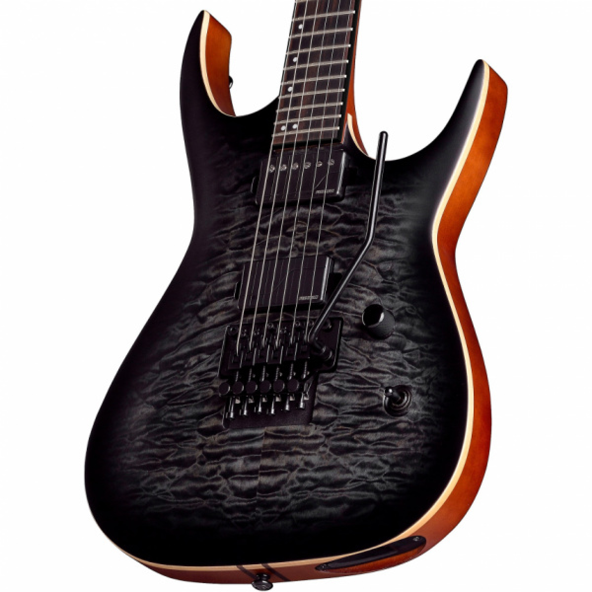 Dean Guitars presenta la Exile Select Floyd Neck-Thru Archtop SBB con ...