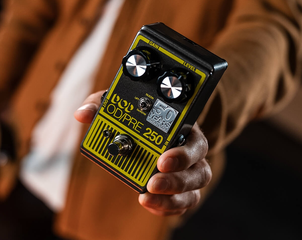 DigiTech Overdrive Preamp 250 50th Anniversary, una edición