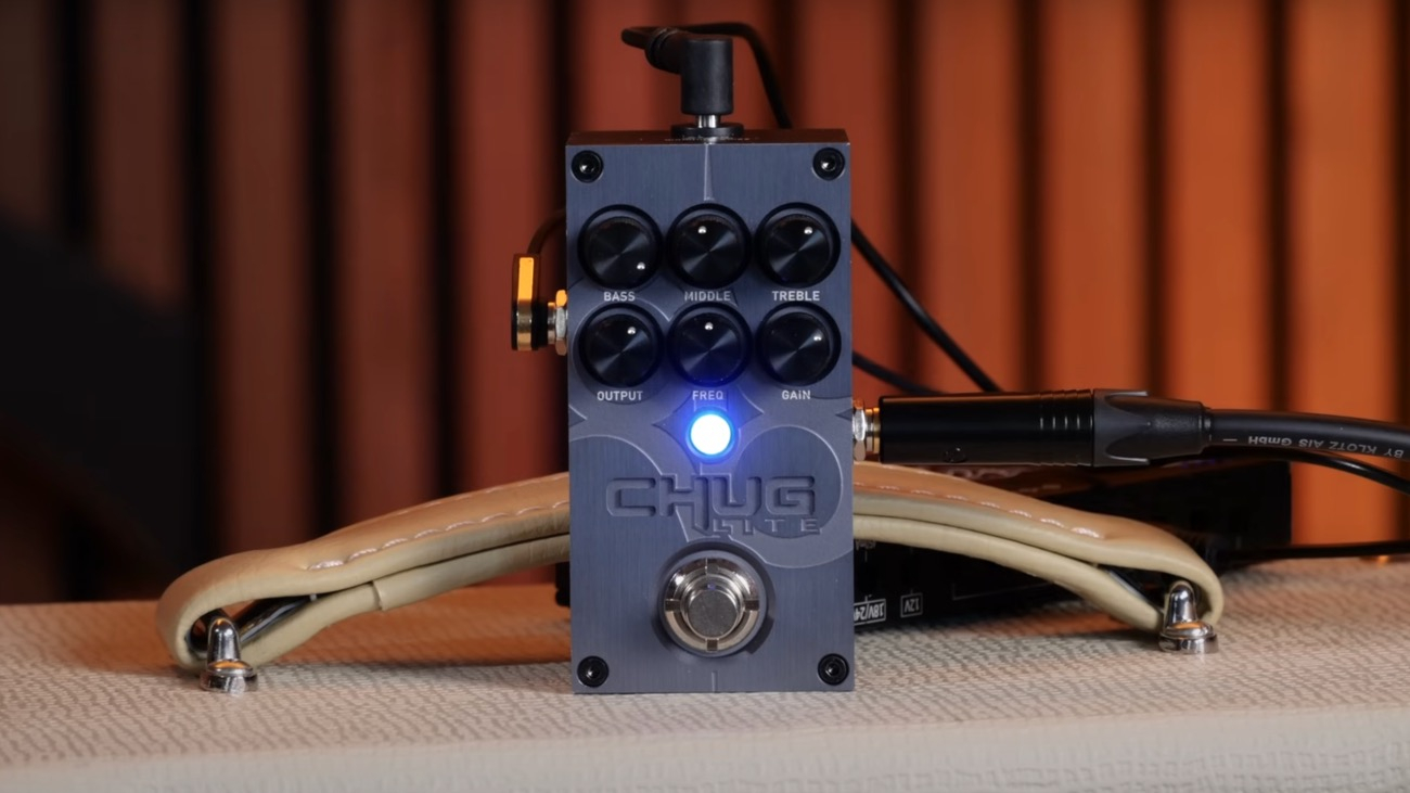 Solar Chug Lite, la versión reducida del pedal Hi Gain de Ola Englund