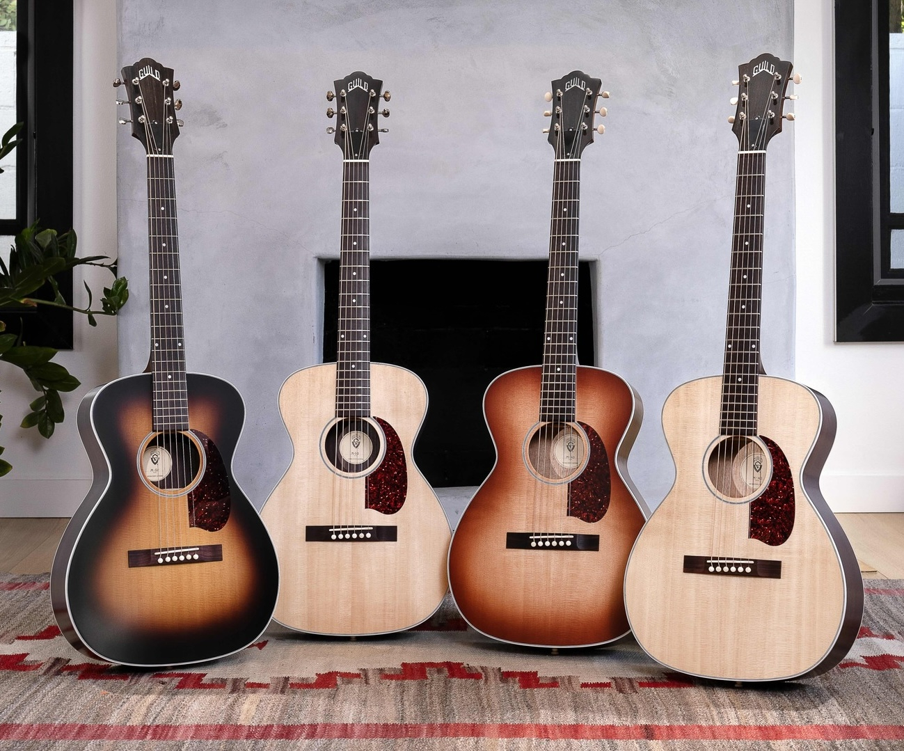 Guild M-50 y M-40 Standard: acústicas Made in USA tamaño Concert
