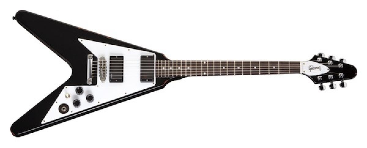 Nueva Gibson Custom Kirk Hammett Flying V | Guitarristas.info