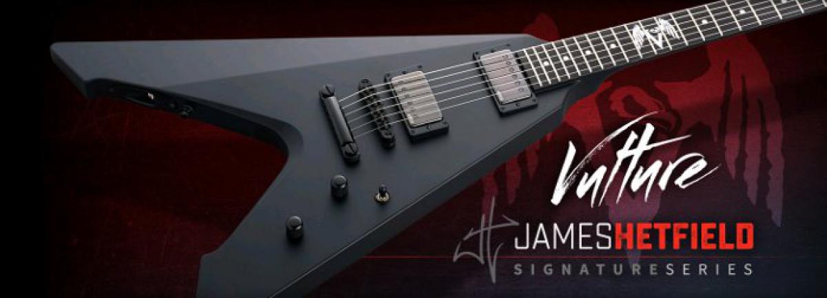 La ESP Vulture, nuevo modelo de James Hetfield de Metallica