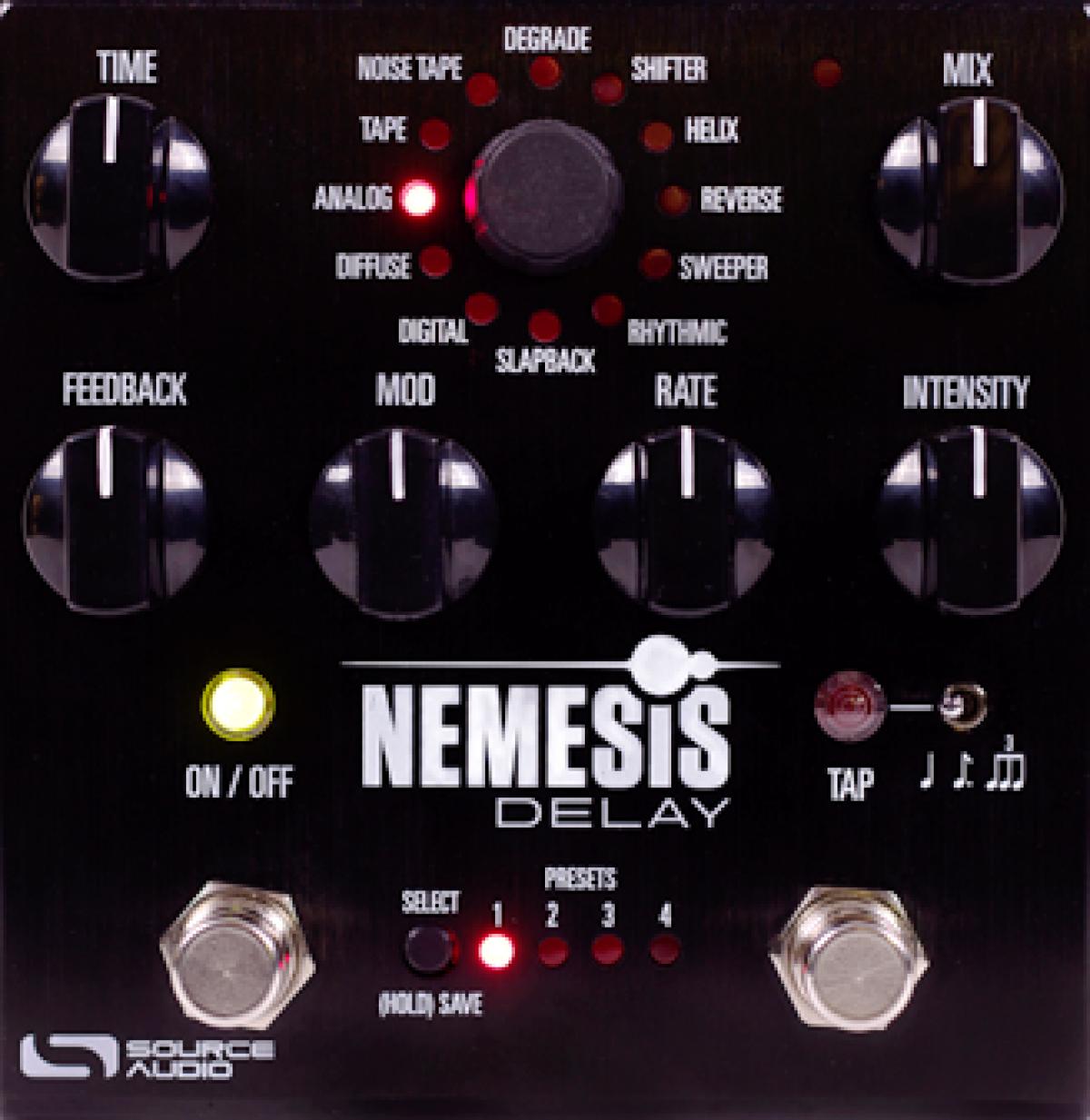 Nemesis Delay, nuevo pedal de delay de Source Audio | Guitarristas