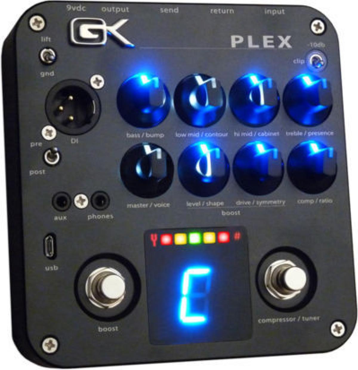 PLEX, un preamplificador de bajo de Gallien Krueger