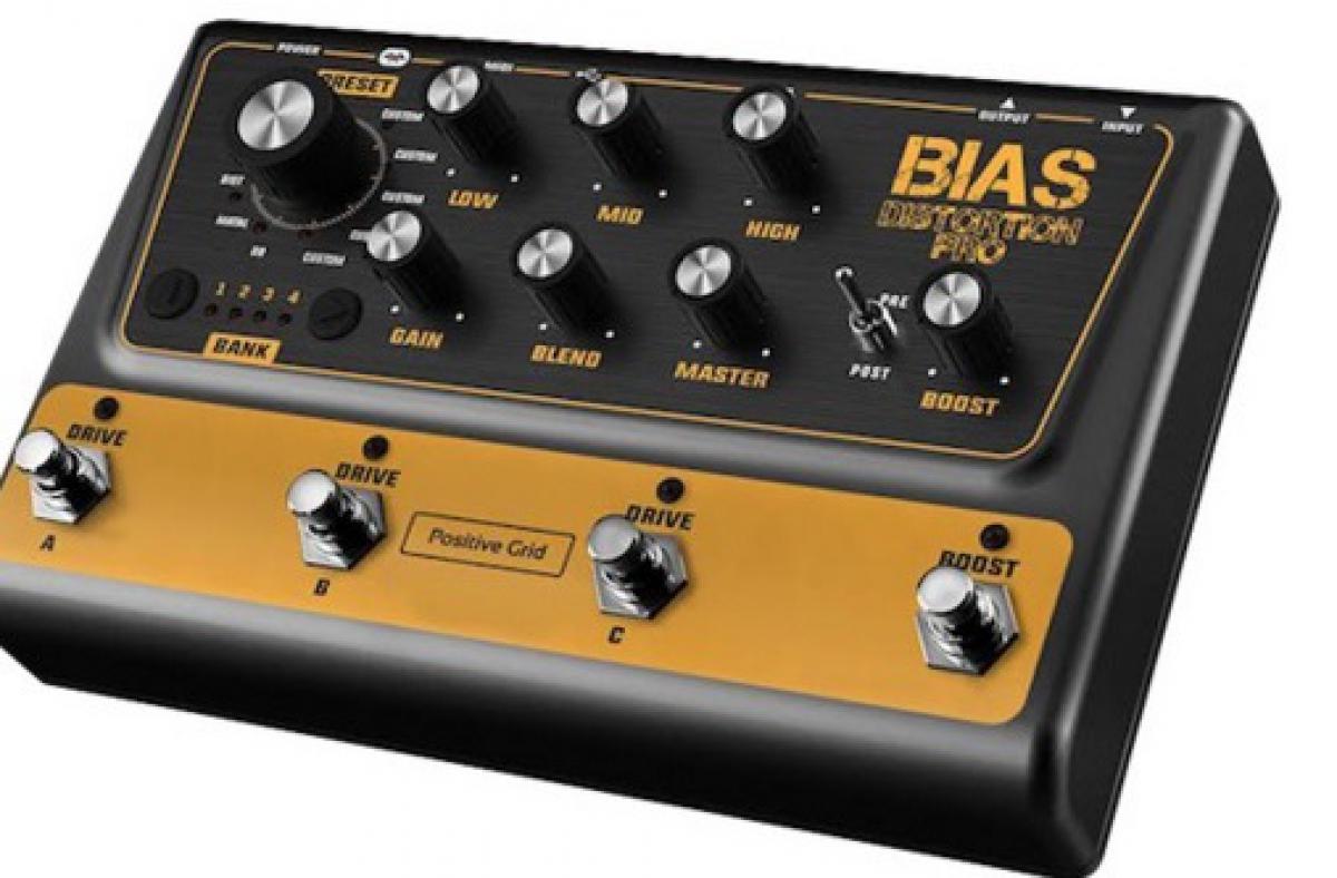 Positive Grid anuncia BIAS Distortion, soporte físico para BIAS Pedal