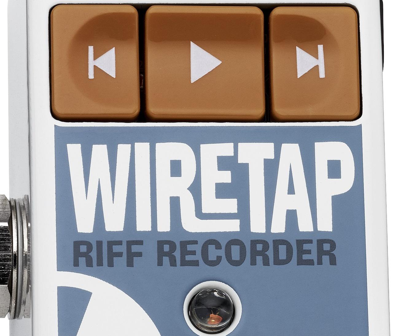 TC Electronic presenta el Wiretap Riff Recorder, un grabador en