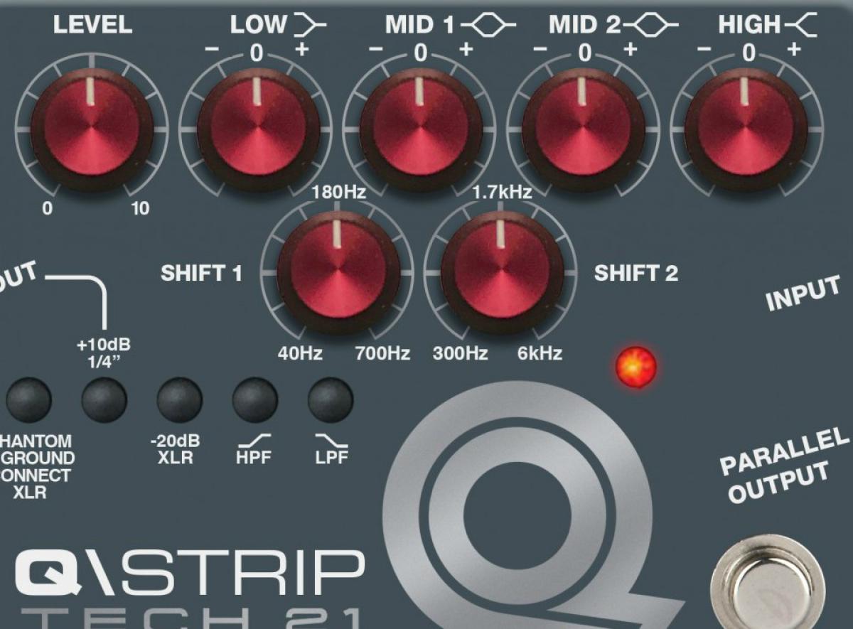 Tech 21 Q Strip, su nuevo pedal ecualizador