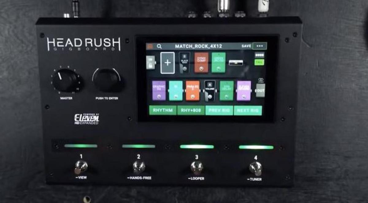 Headrush Gigboard, la versión reducida del multiefectos con