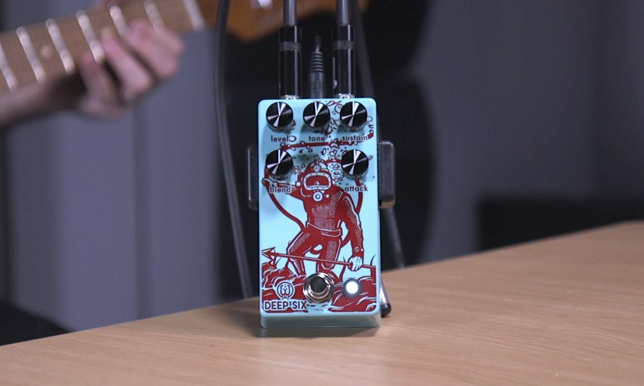 Demo del compresor Walrus Audio Deep Six V3 (No talking)