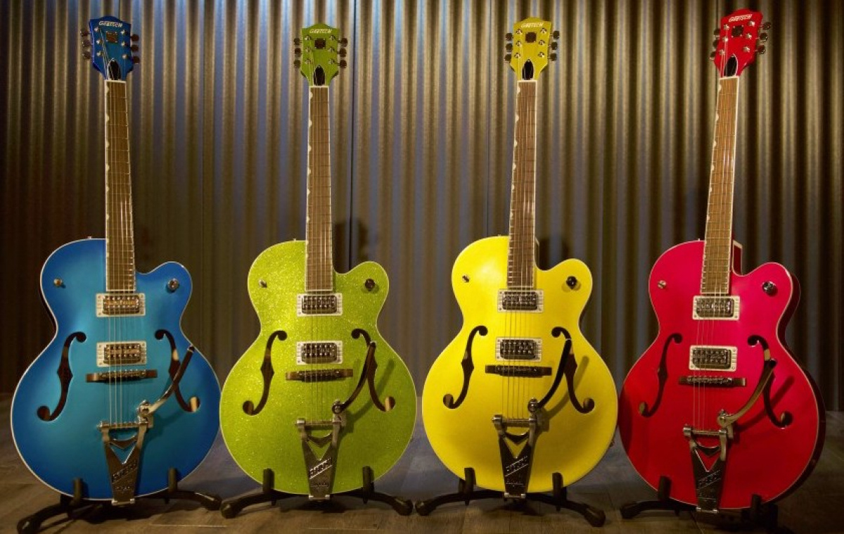Gretsch anuncia tres nuevos modelos Brian Setzer Signature |  Guitarristas.info