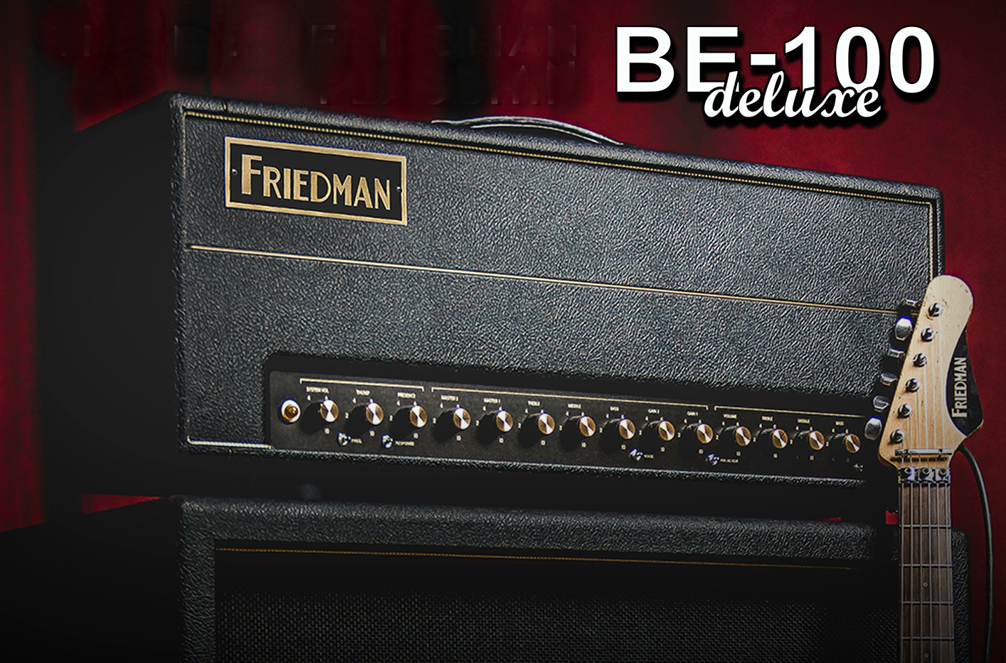 BE100 Deluxe, ya disponible el esperado cabezal estilo Plexi de Friedman