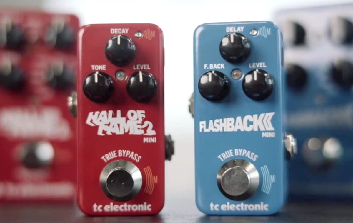 TC Electronic Hall of Fame 2 Mini y Flashback 2 Mini Delay, ahora