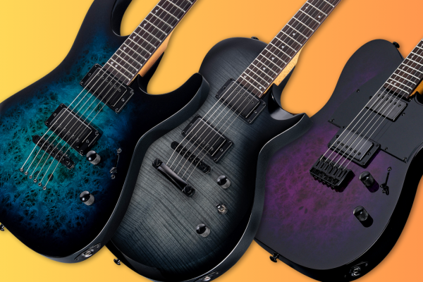 Nuevas LTD 200DX Series, guitarras de corte asequible pero con cuerpos de álamo y mástiles de arce tostado