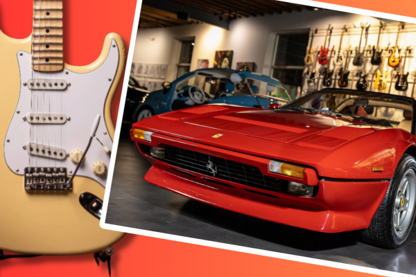 Un Ferrari gratis para quien compre la Fender Stratocaster #4 de Yngwie Malmsteen