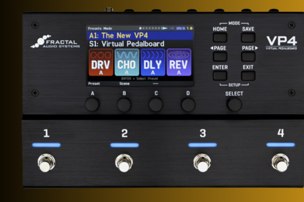 [Actualizado]Fractal VP4 Virtual Pedalboard, el nuevo multiefectos de los creadores de AxeFx y FM3/9