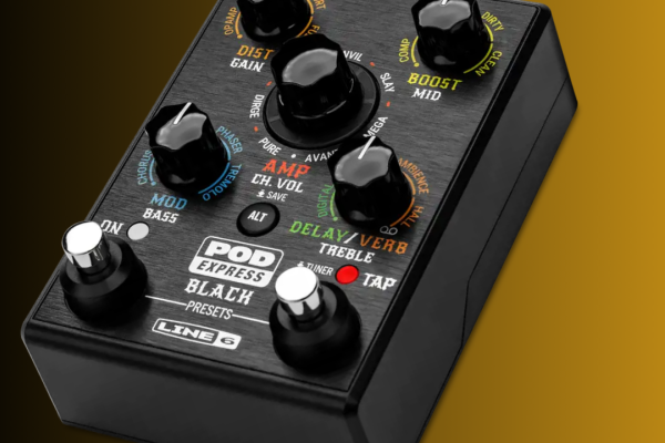 Line 6 POD Express Black, la versión para metaleros del multiefectos portátil