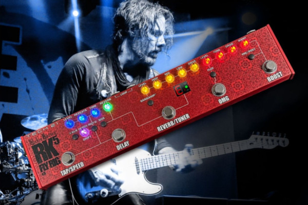 Tech 21 anuncia el Richie Kotzen RK5 Signature Fly Rig v3, ahora con Boost pre/post y bucle de efectos