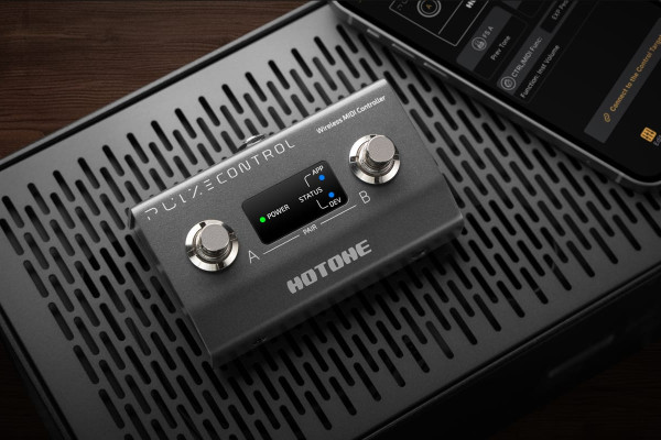 Hotone Pulze Control, un footswitch MIDI inalámbrico y con batería recargable